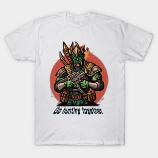 Alien creature cartoon t-shirt T-Shirt